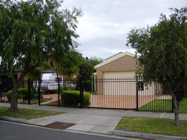 Automatic electric sliding gate - wrought iron Automatic electric sliding gate - wrought iron